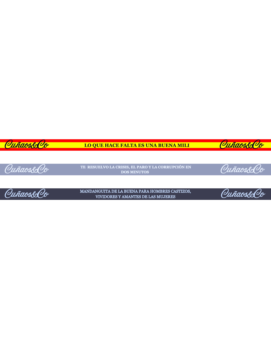 Pack Pulseras Castizas
