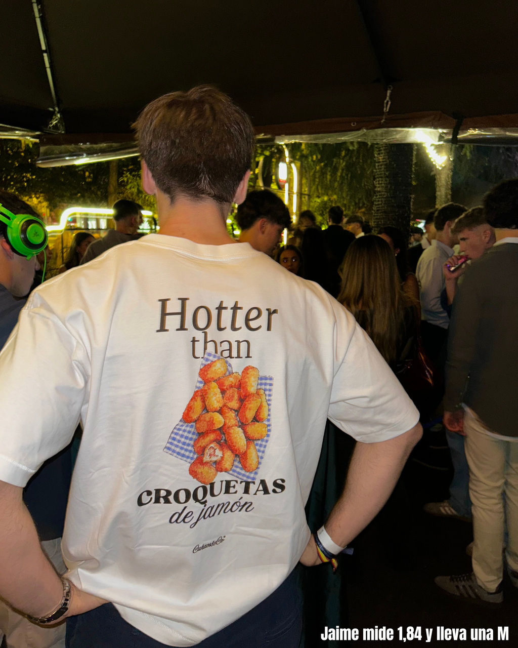 Hotter than croquetas de jamón