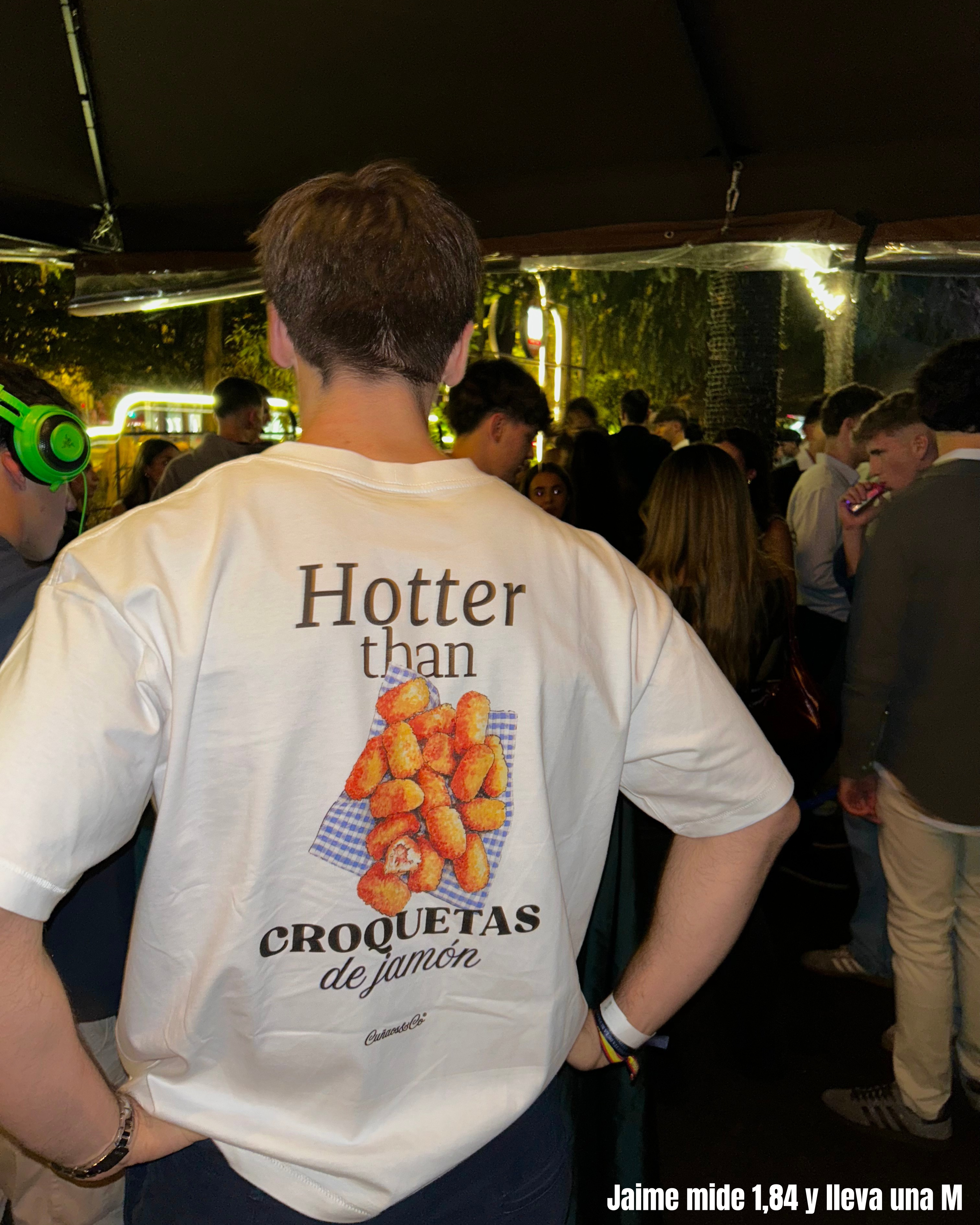 Hotter than croquetas de jamón