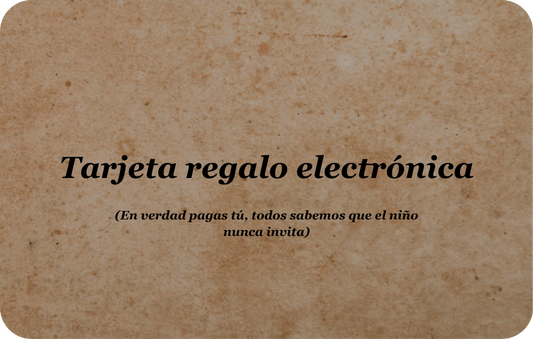Tarjeta regalo para tu cuñao