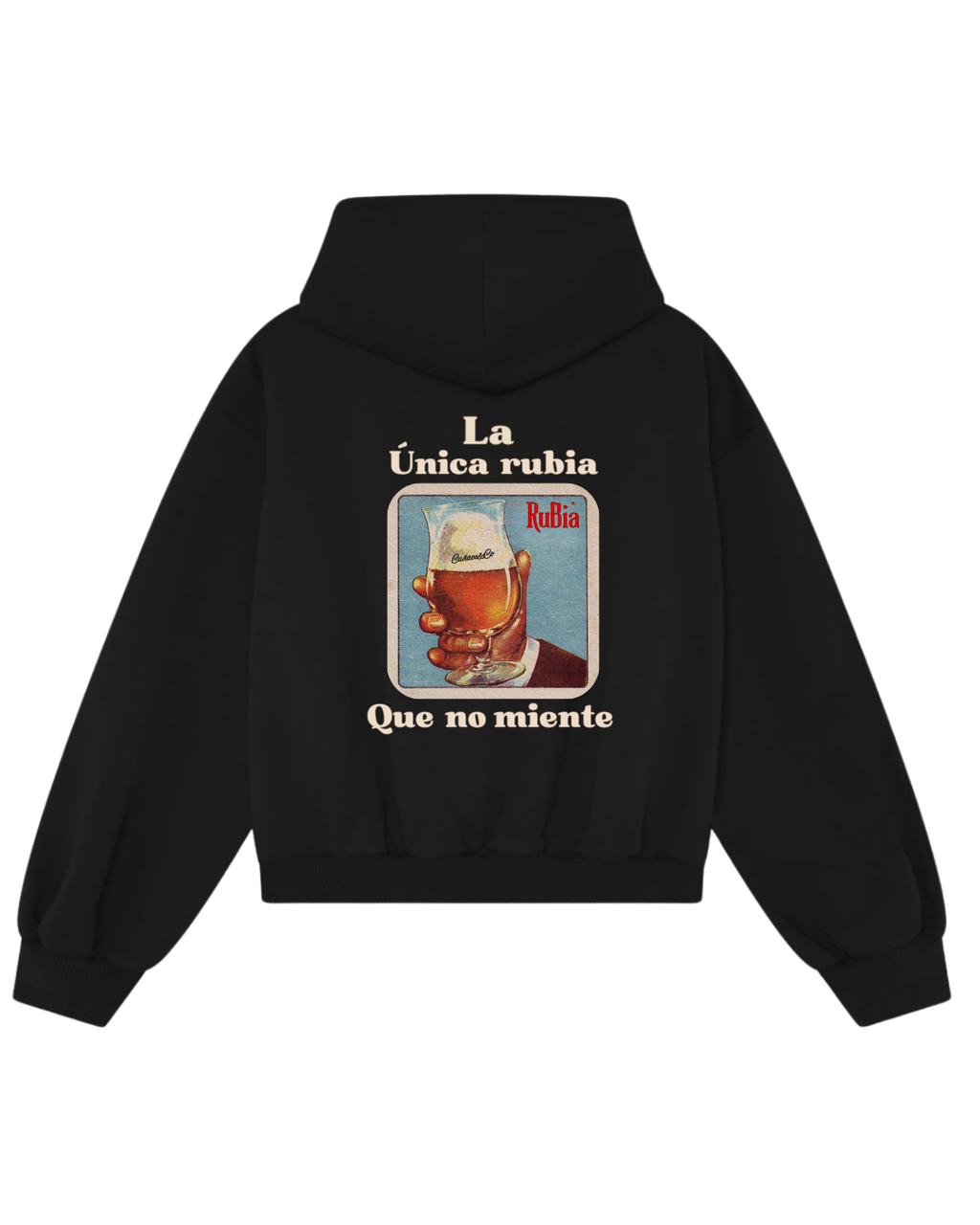 La única rubia que no miente - Sudadera