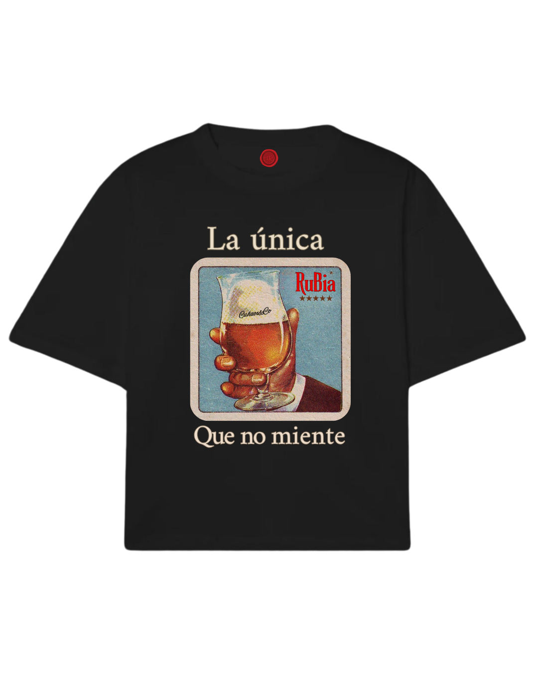 Una buena rubia que no miente, en copa fría