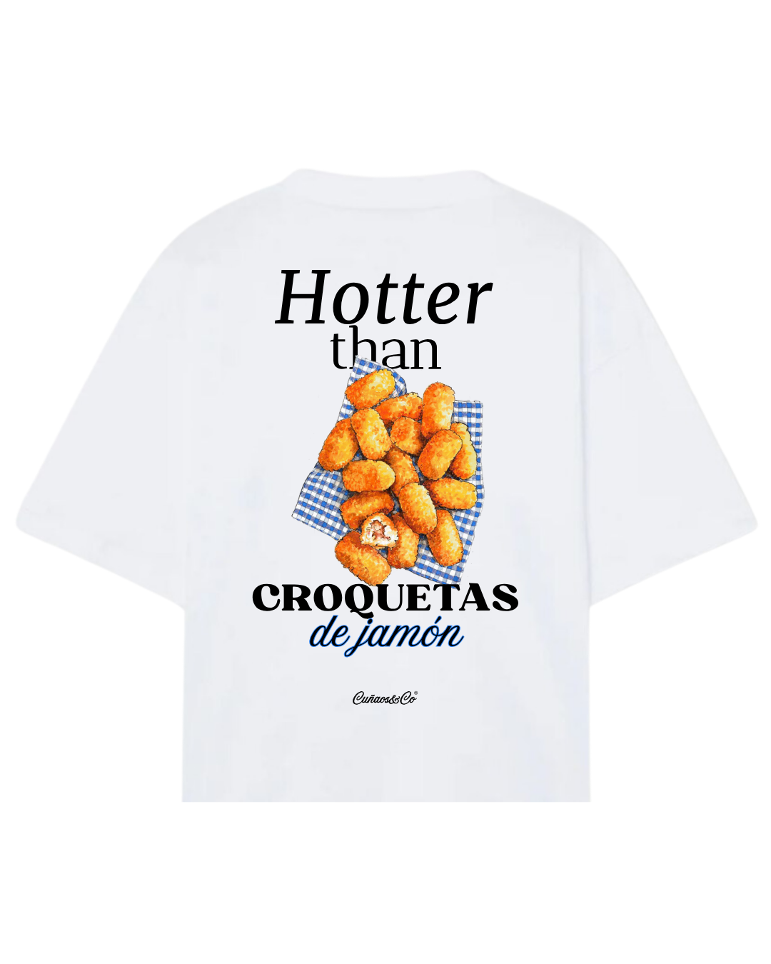 Hotter than croquetas de jamón