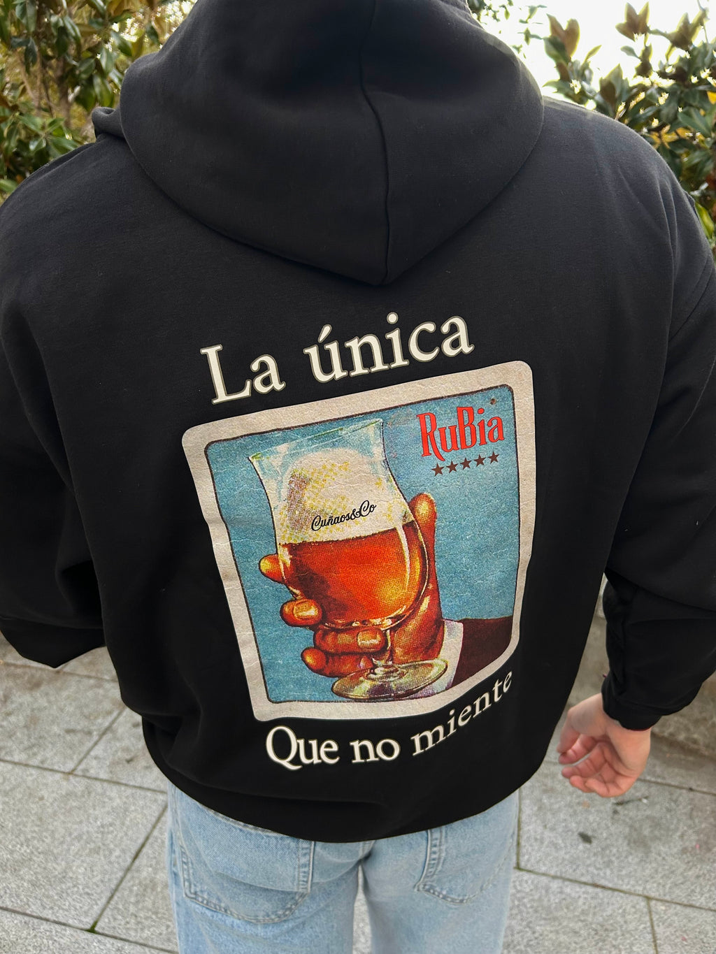 La única rubia que no miente - Sudadera