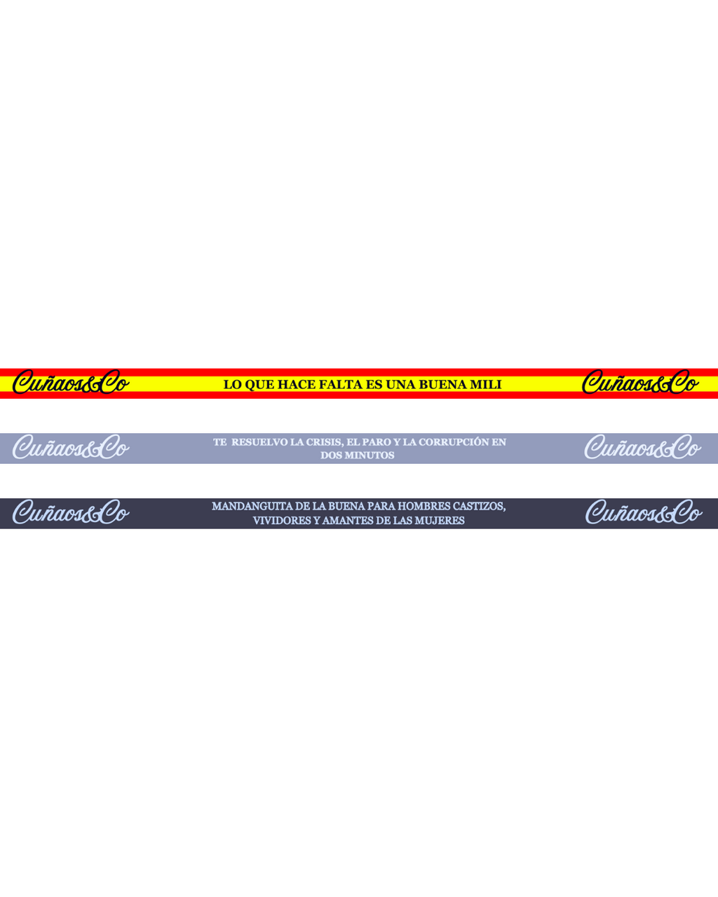 Pack Pulseras Castizas