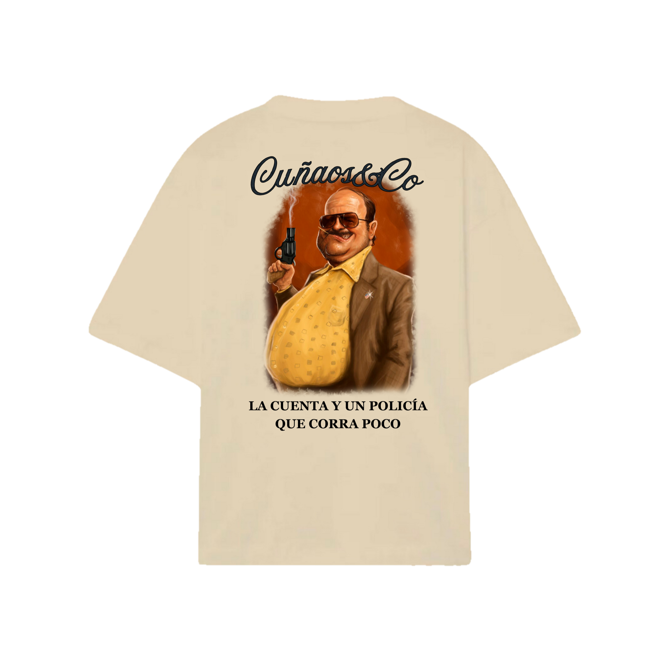 La cuenta y un policía que corra poco